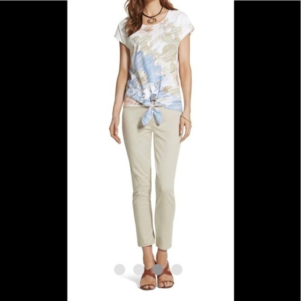 EUC-Chicos So Lifting Crème Cropped Pants